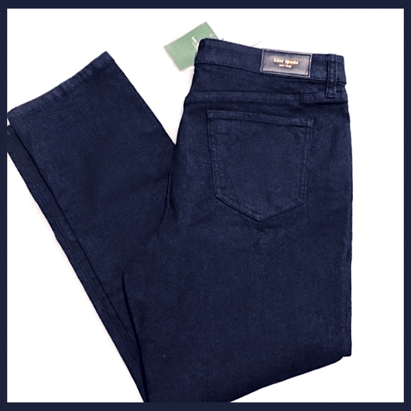 kate spade Denim - Kate Spade | Broome Street Dark Denim Crop Jean